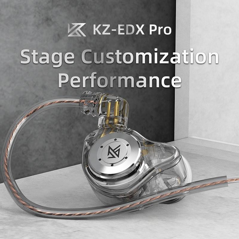 KZ EDX PRO with MIC In Ear Earphone Headset Driver Alt ZSN PRO ZST | Earphone Gaming | Earphone Mura