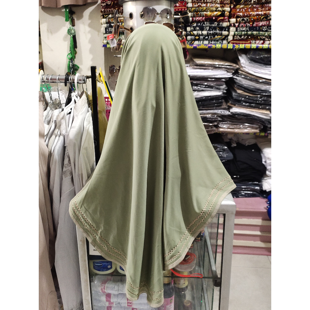Hijab instant RH Rafhi hijau