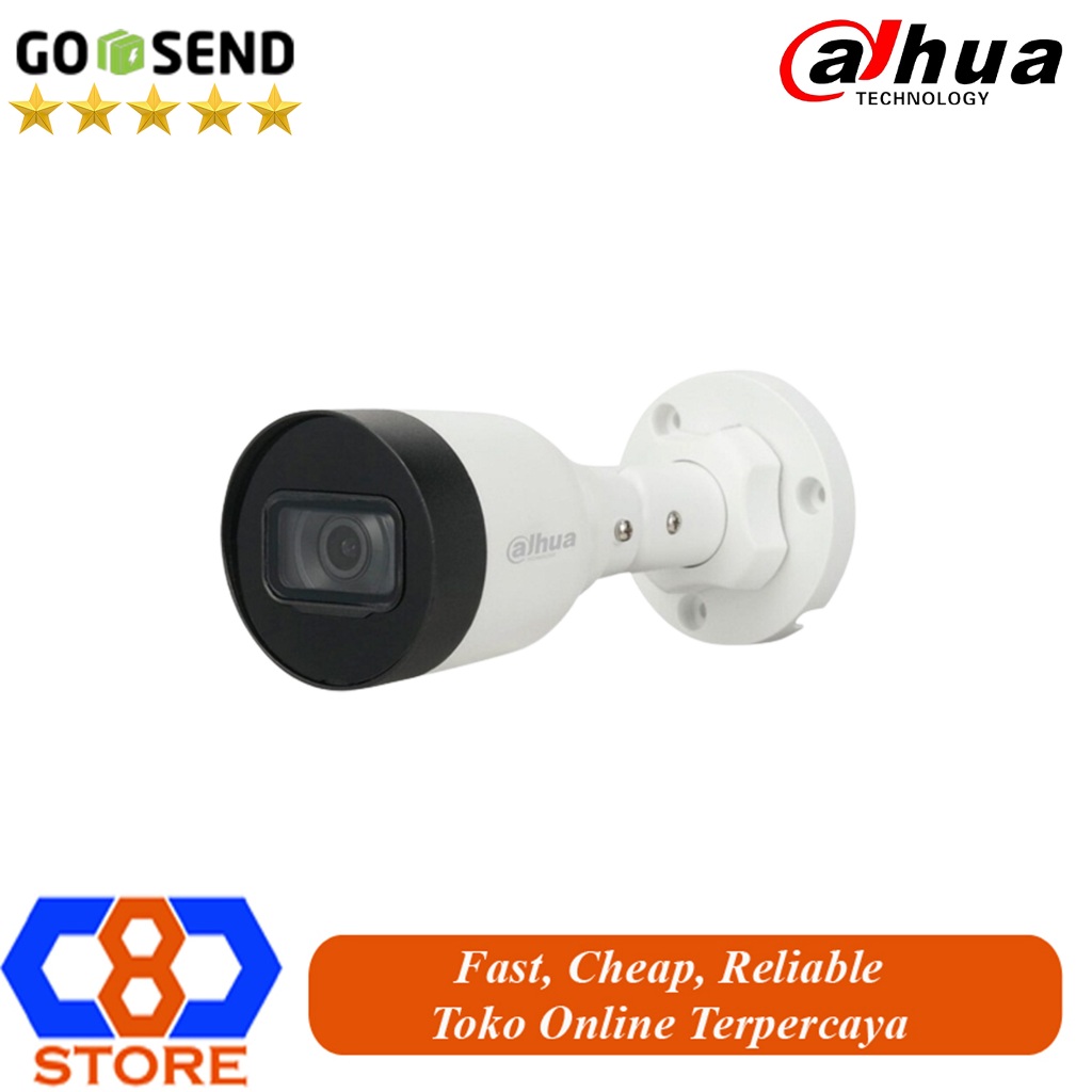 CAMERA CCTV DAHUA IPC-HFW1230S1-A-S5 2MP OUTDOOR