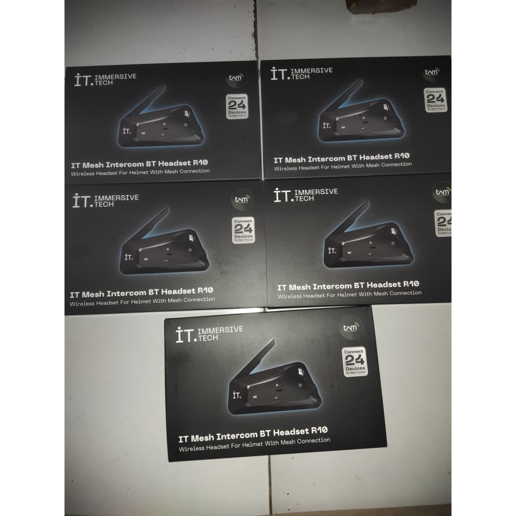 intercom IT mesh R10 baru garansi resmi