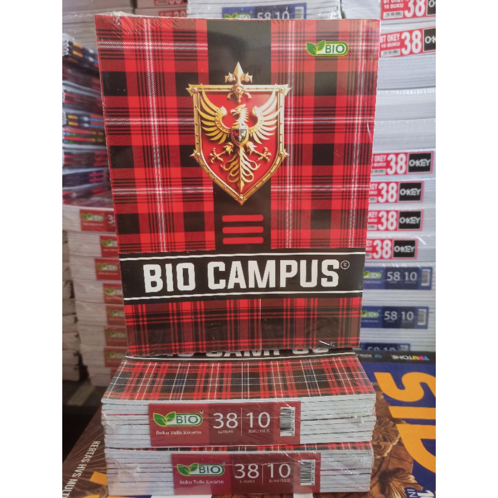 

Buku Tulis BIO 38 Lembar ( 1 Pack 10 Buku )