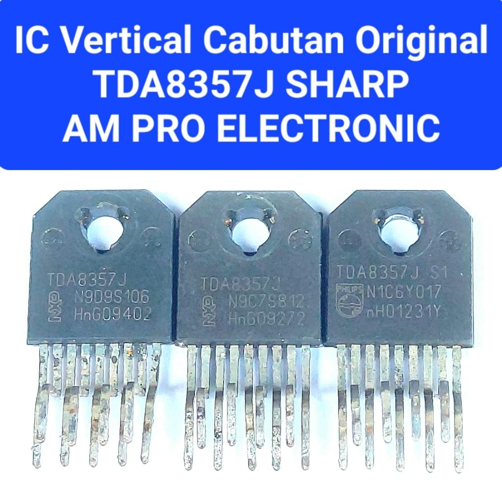 Ic Vertical TDA8357J Cabutan Original Ic Vertikal Tda8357j Bekas ic 8357