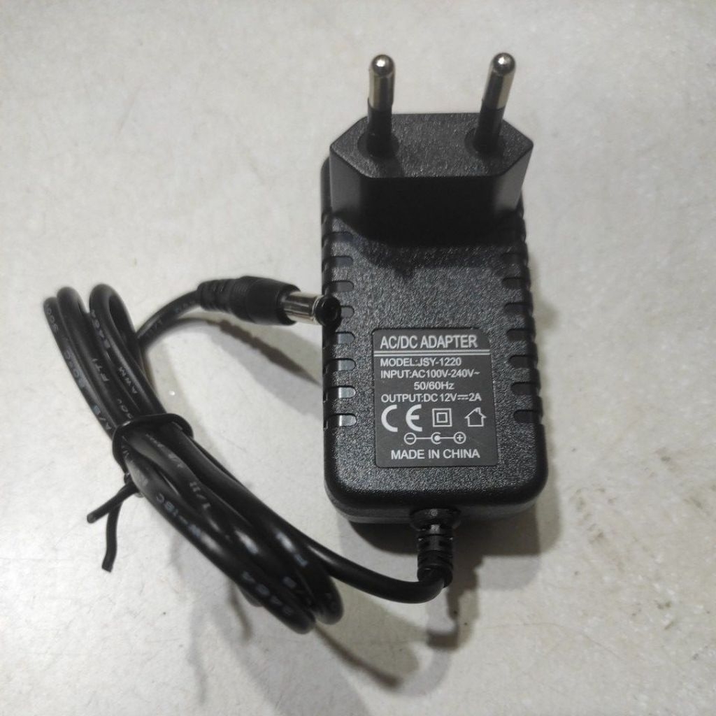 Adaptor 12v 2A Jack i Dc 5mm x 3.5mm Kotak