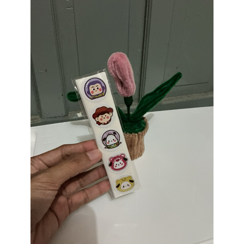 

stiker cute dog in sanrio 50pcs seal stiker terima kasih online shop