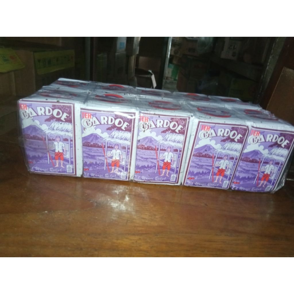 

Teh Gardoe biru 40 gram 1 press 10 biji