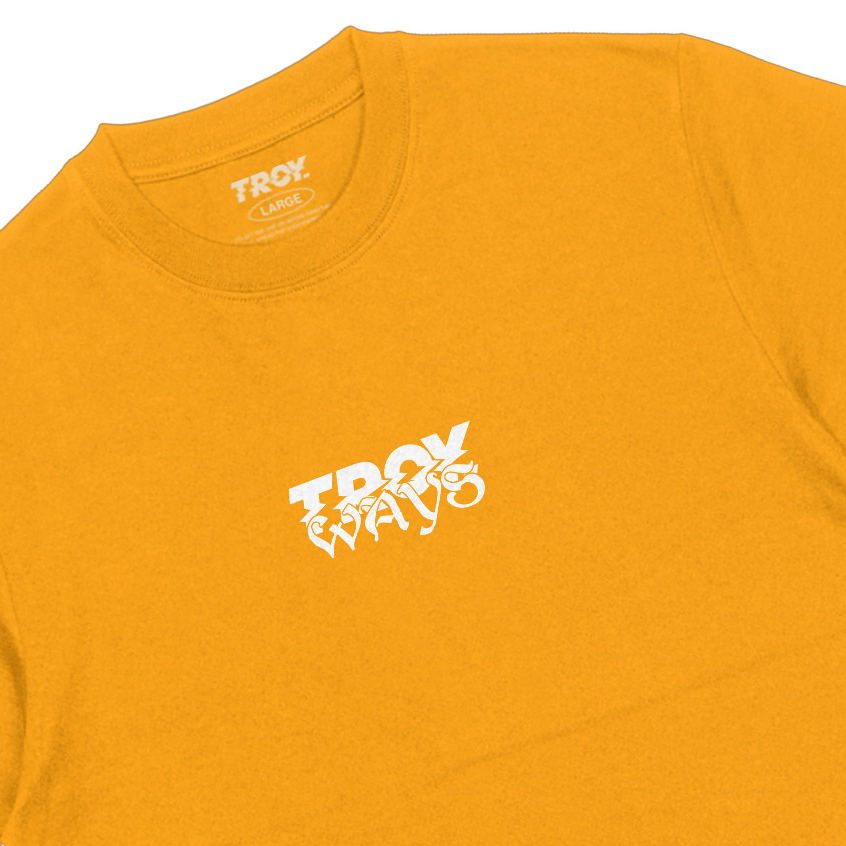 Troy Company Tshirt Yellow Mustard Wasy - Kaos Lengan Pendek Kaos Kuning Mustard MTD 3150