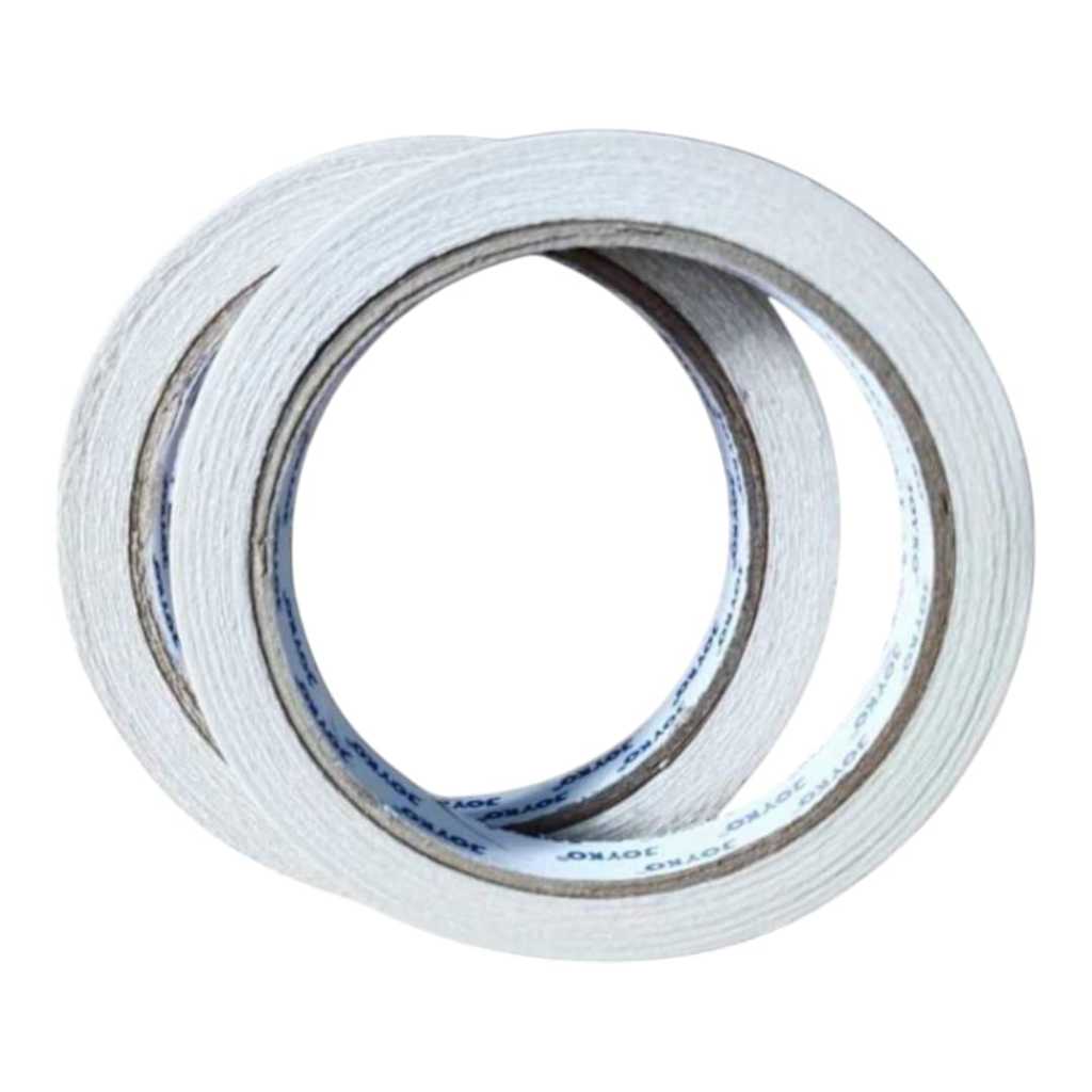 

Double Tape Kertas Joyko Murah 1/2 Inch X 12 Mm X 15 Yard