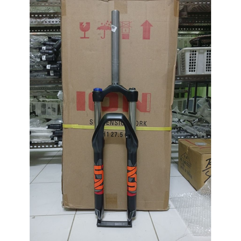 Fork Depan Sepeda MTB 27.5 ION H1 T120MM LOCK OUT - NEW ORIGINAL