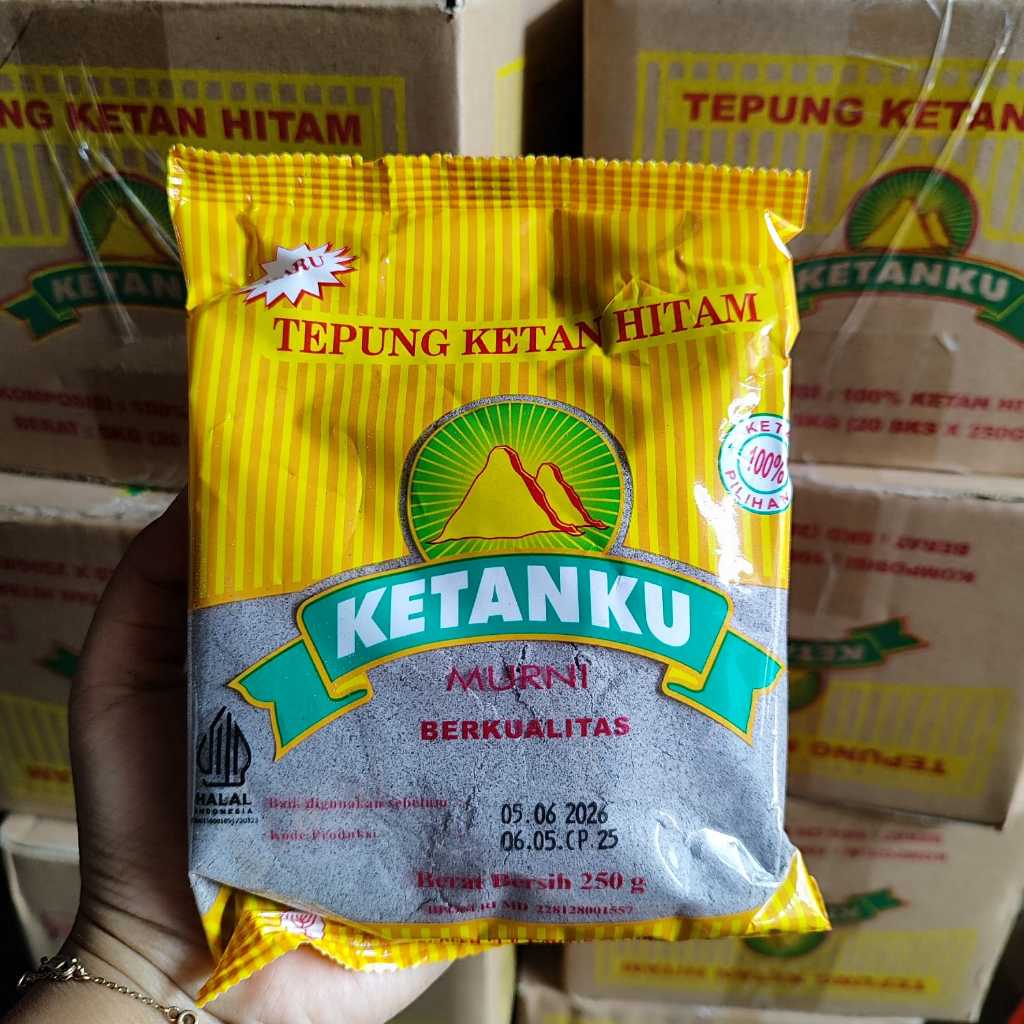 

Tepung Ketan Hitam 250 gram Tepung Ketanku Bolu