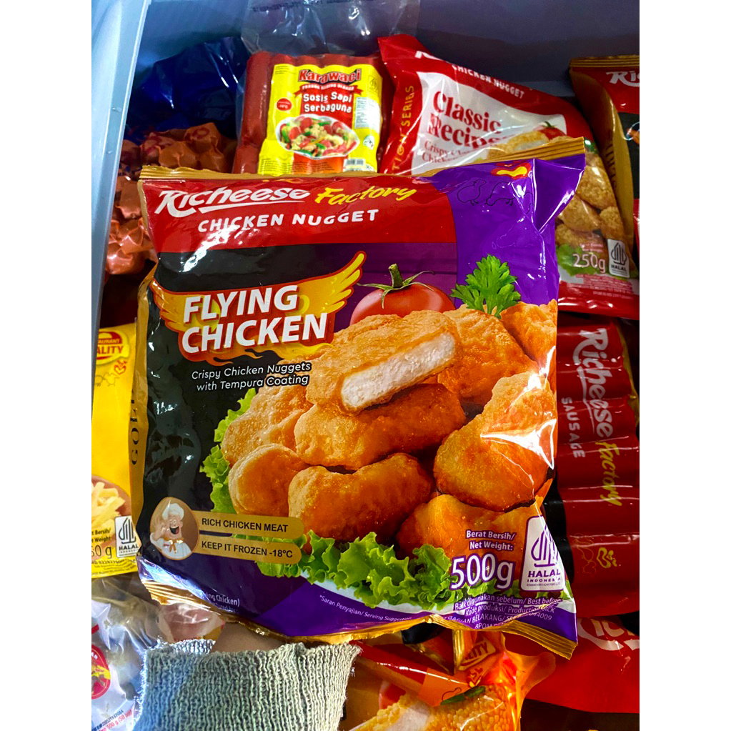 

RICHEESE Flying Chicken Nugget 500gr / flying chicken nugget frozen