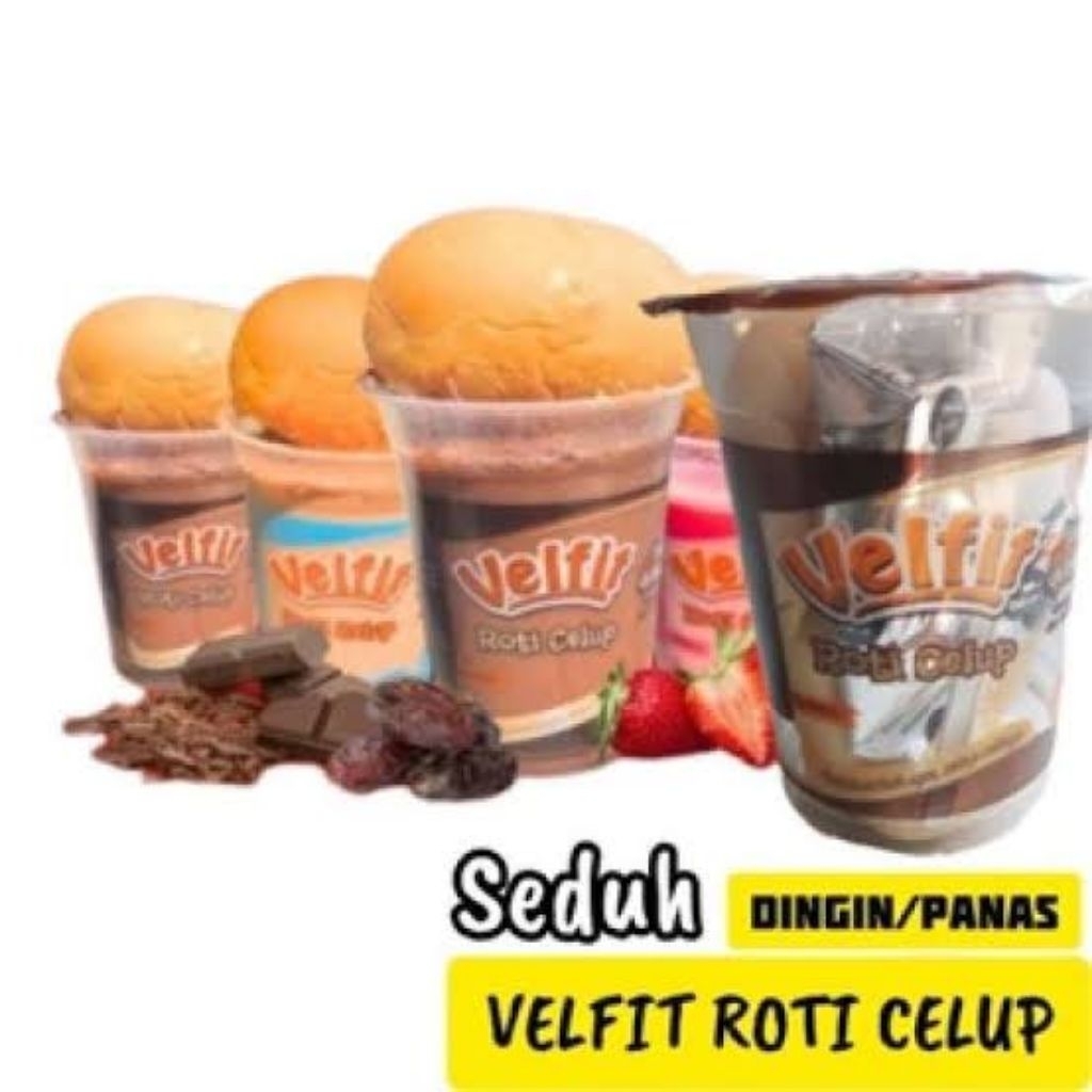 

12 cup roti celup velfit roti viral tiktok mix rasa + sereal