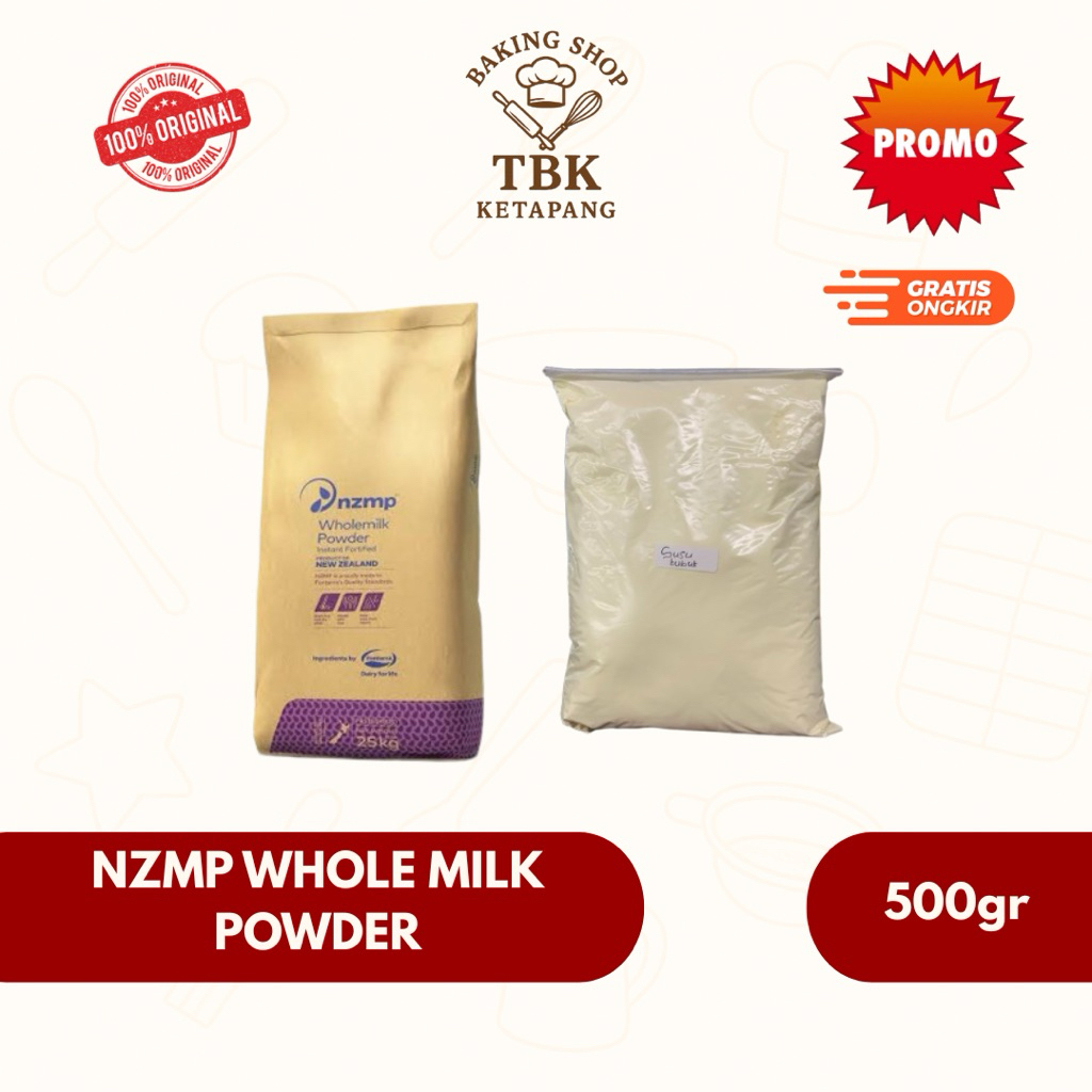 

NZMP whole milk powder / Susu Bubuk NZMP repack 500gram