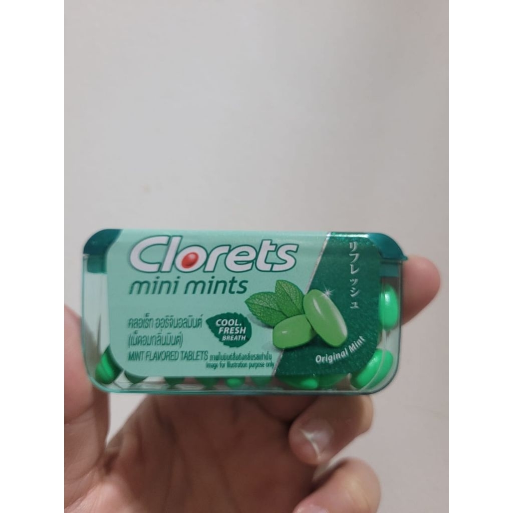 

RB Clorets Candy Sugar Free Watermelon, Freeze Mints, Clorets Mini Mints Original Thailand