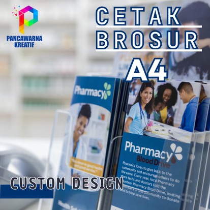 

CETAK BROSUR/FLAYER - A4 - Murah