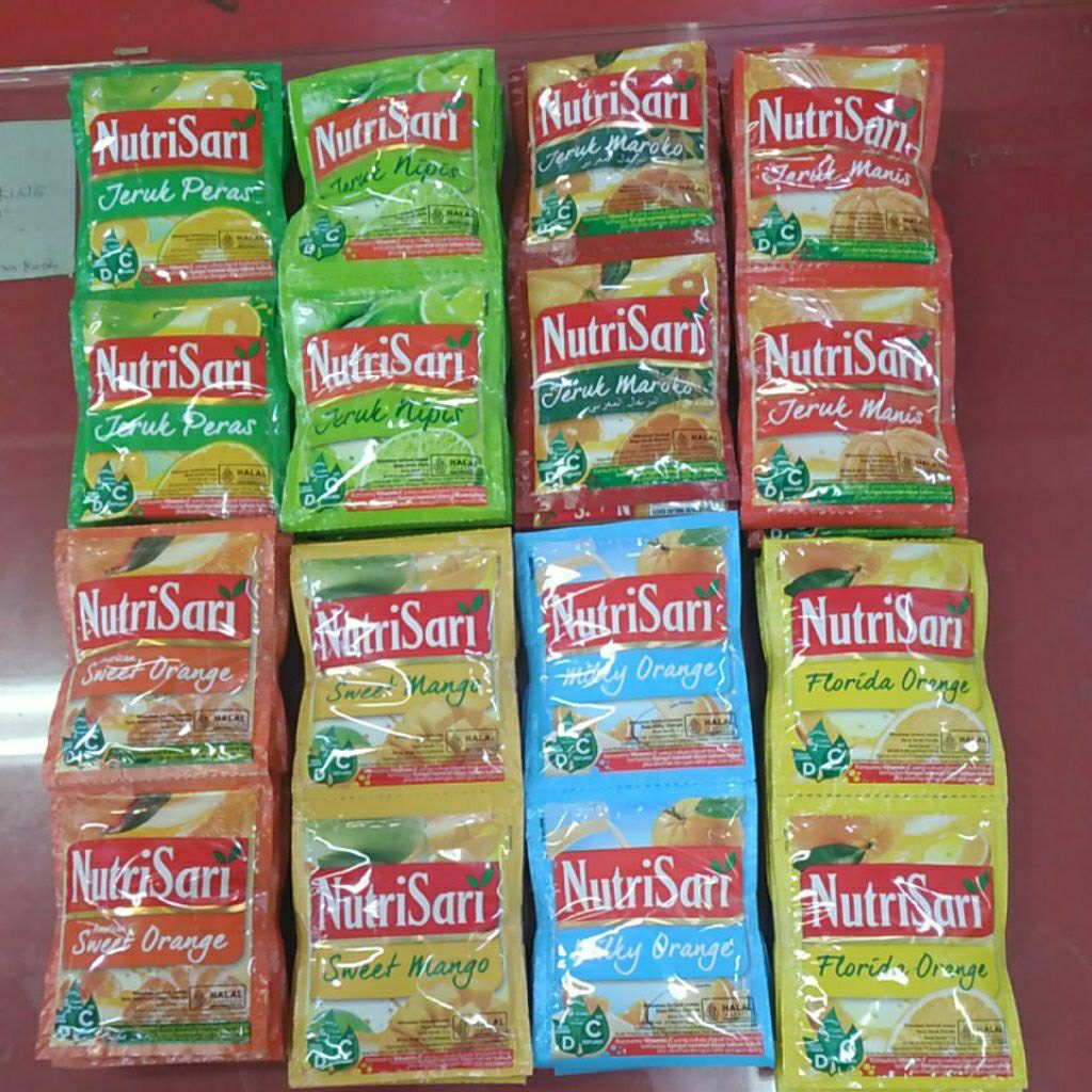 

Nutrisari 14 g Kemasan Renteng 10 pcs