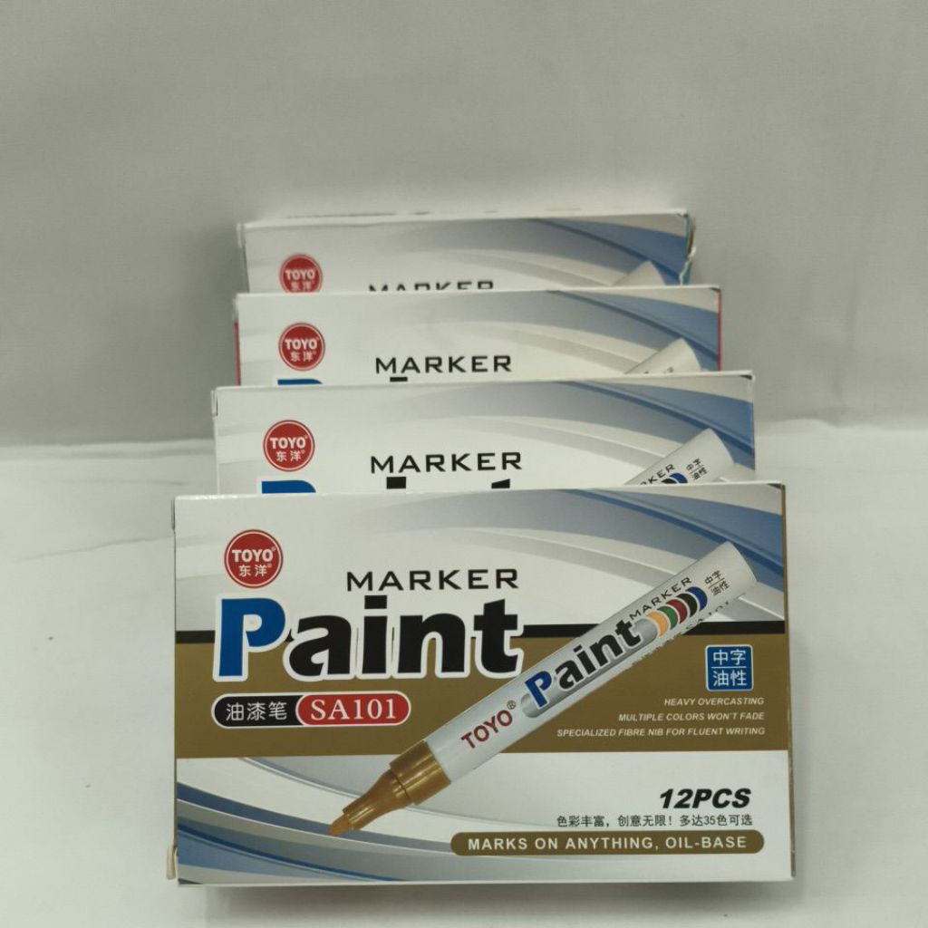 

TOYO SPIDOL MARKER PAINT PERMANENT warna / pcs