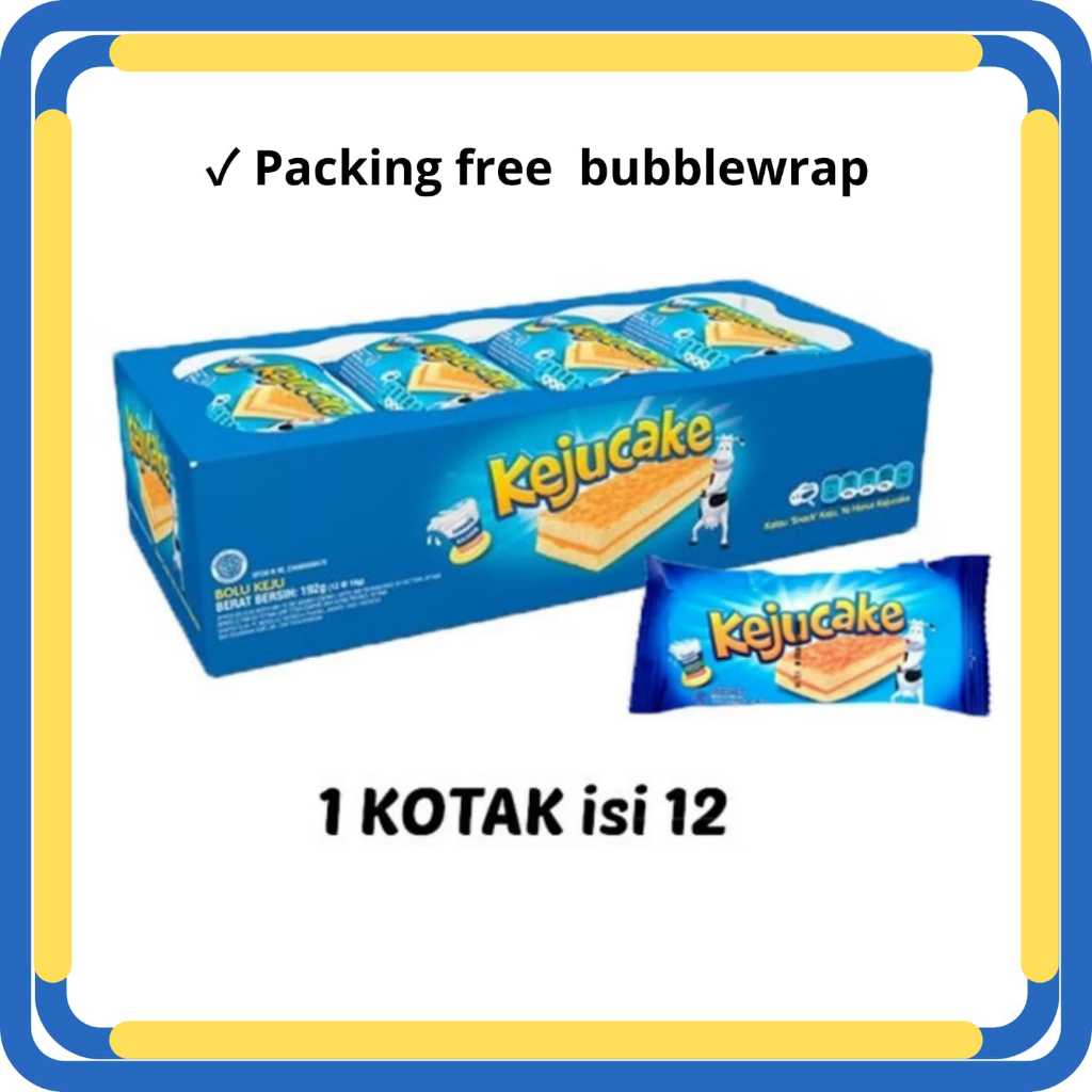 

Keju Cake Bolu Kraft 1 Pack 12pcs 192gr