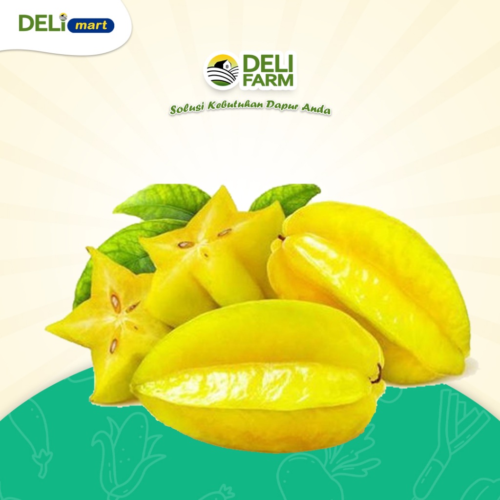 

Deli Mart [Khusus INSTAN Medan] Buah Belimbing by Deli Farm