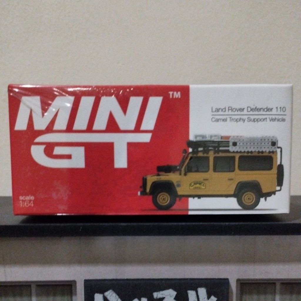 Minigt Mini GT Sinopec Land Rover Camel Trophy Support Vehicle
