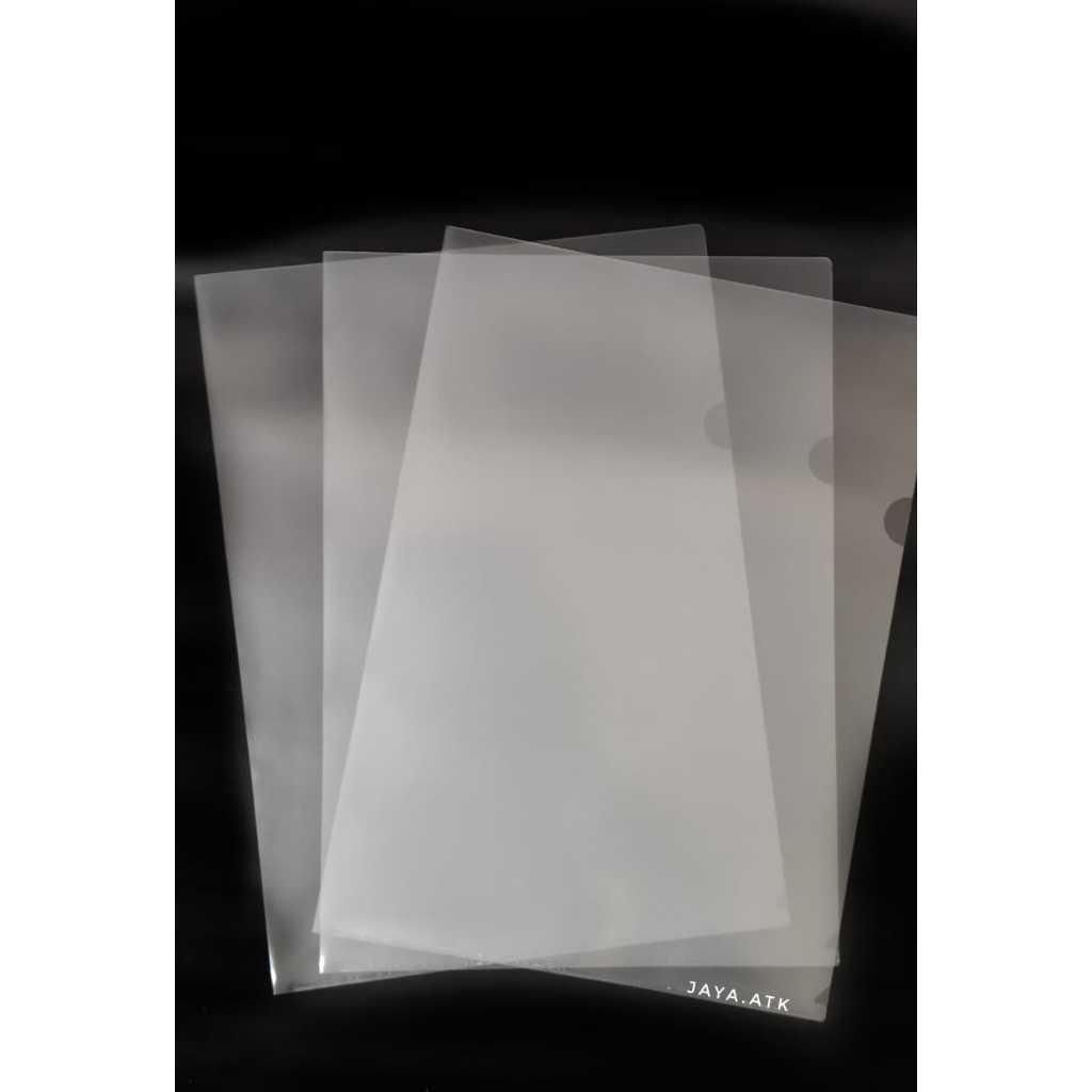 

MAP L A3 31 X 43 CM MAP PLASTIK BENING CLEAR SLEEVE DOKUMEN JUMBO BESAR KING JIM 737SPGA