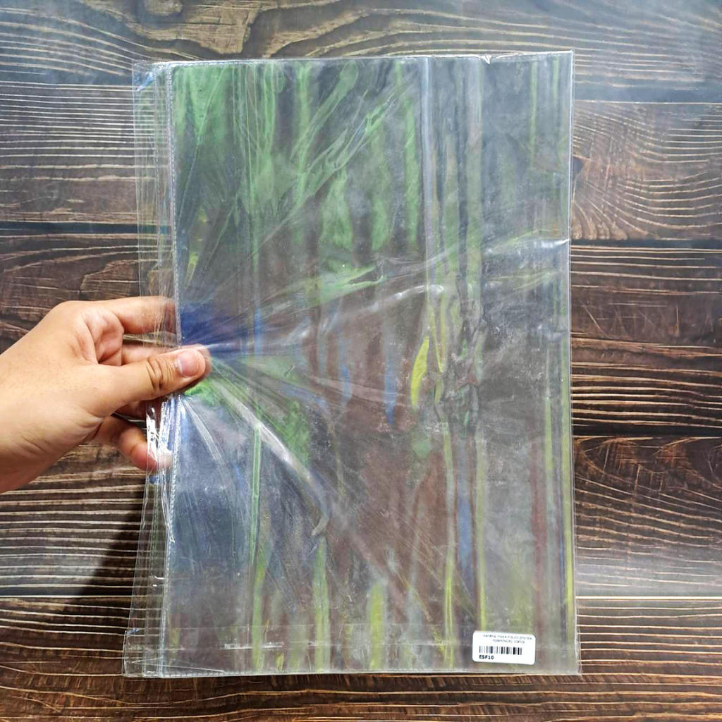 

ENTER Yushinca Sampul Buku Folio Mika Bening Tebal 21 x 33 cm Isi 10 Pcs - ESF10