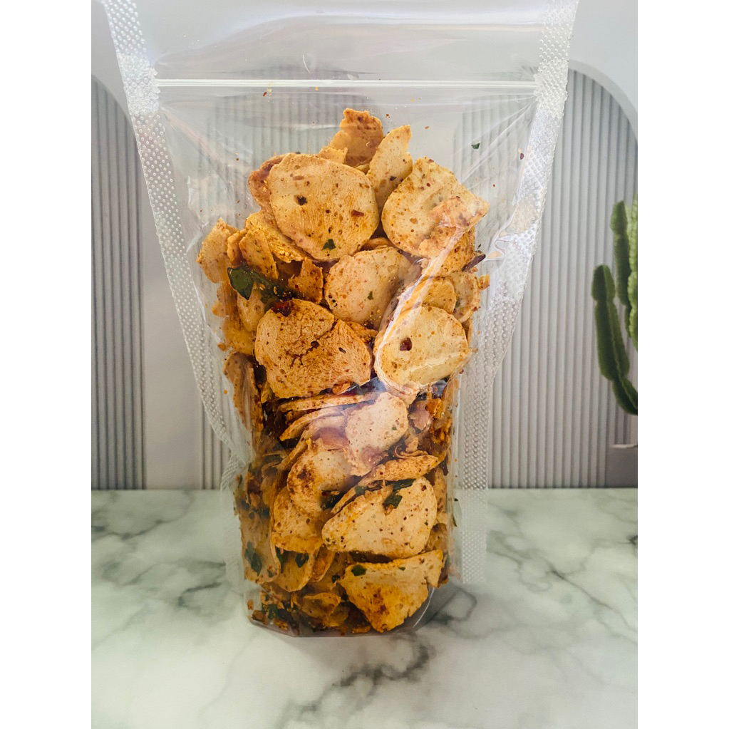

basreng kripik pedas manis gurih daun jeruk 100 Gram
