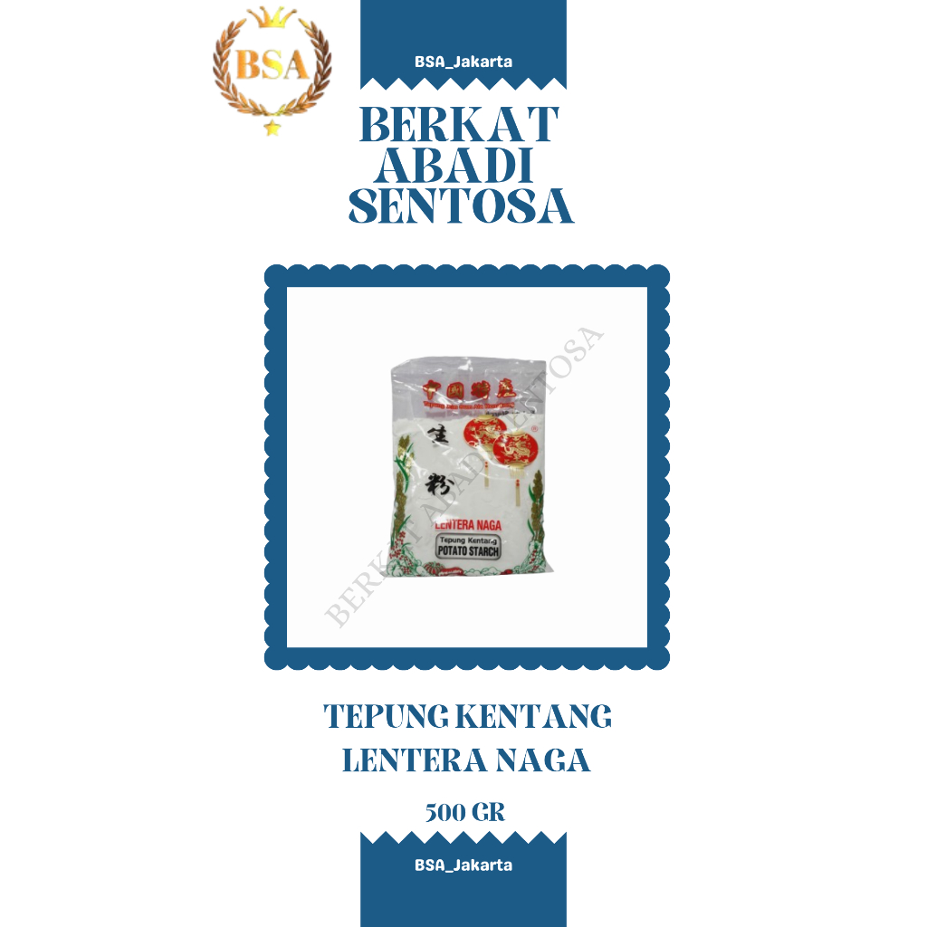 

TEPUNG KENTANG/SANGFEN/POTATO STARCH (500 GR)