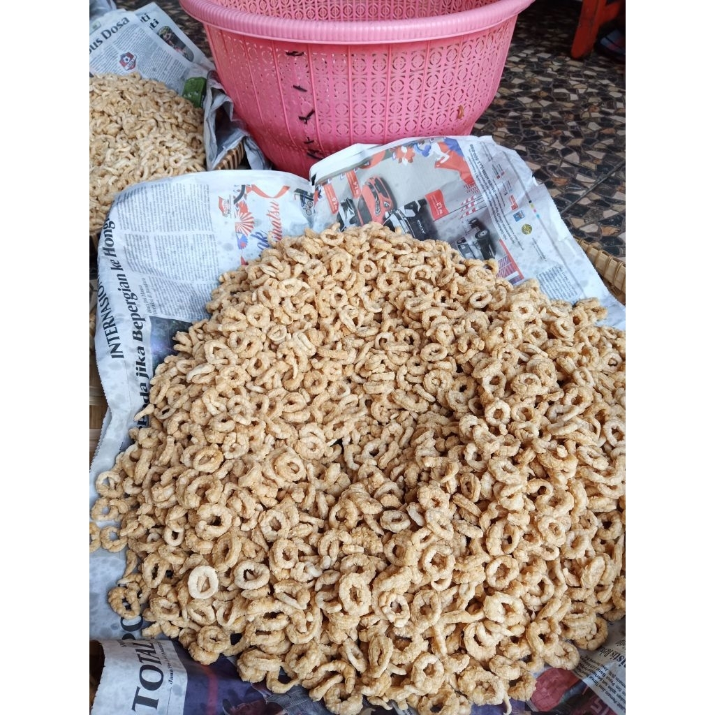 

LANTING UDANG cemilan enak, gurih, renyah kemasan 250gram