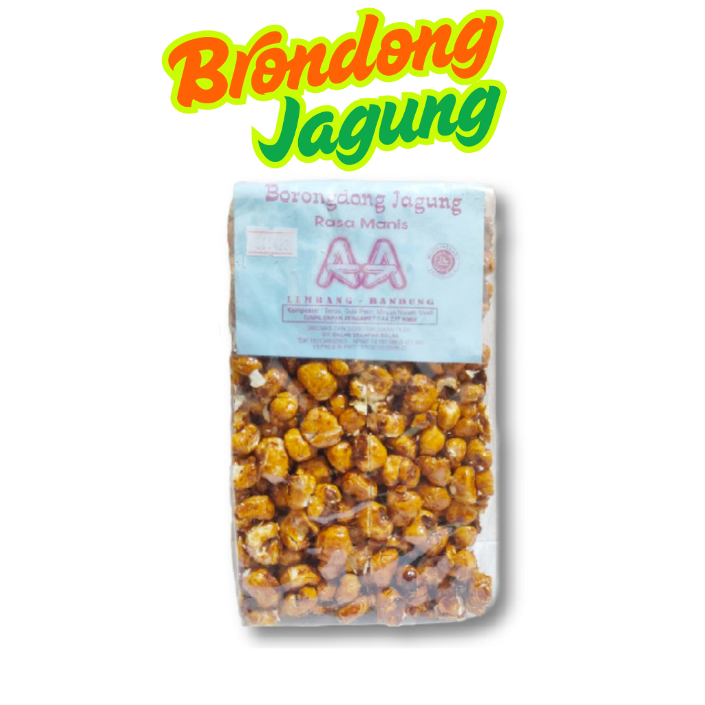 

Brondong Jagung Manis 300gr – Camilan Tradisional Renyah & Lezat