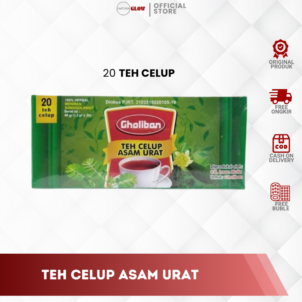 

PROMO!! TEH CELUP ASAM URAT GHOLIBAN - TULANG & SENDI ORIGINAL 100% | bantu redakan nyeri sendi | teh herbal asam urat | aman dikonsumsi harian | solusi alami untuk persendian | GHOLIBAN ORIGINAL 100%