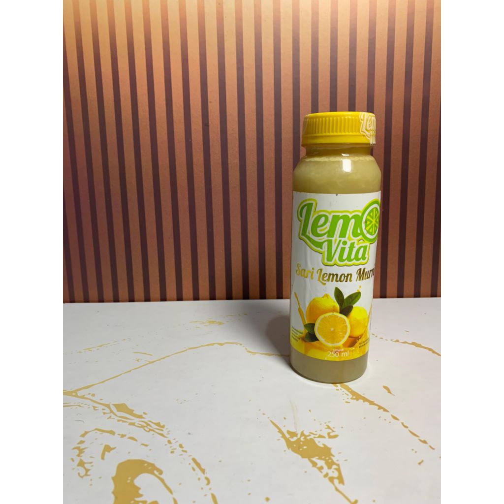 

Sari lemon 250ml - Lemovita sari lemon halal asli dan original