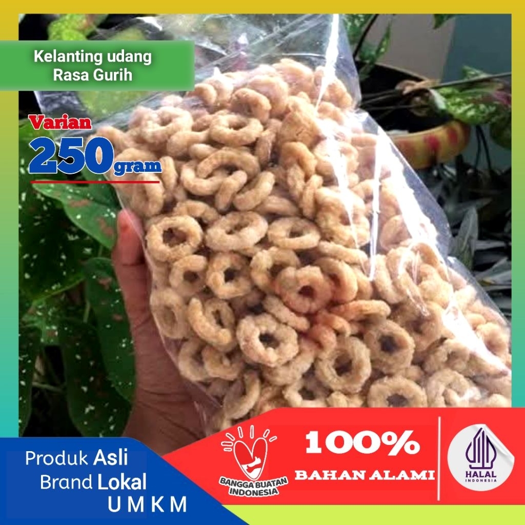

GRATIS ONGKIR !!! Kelanting Udang 250 Gram Renyah & Gurih