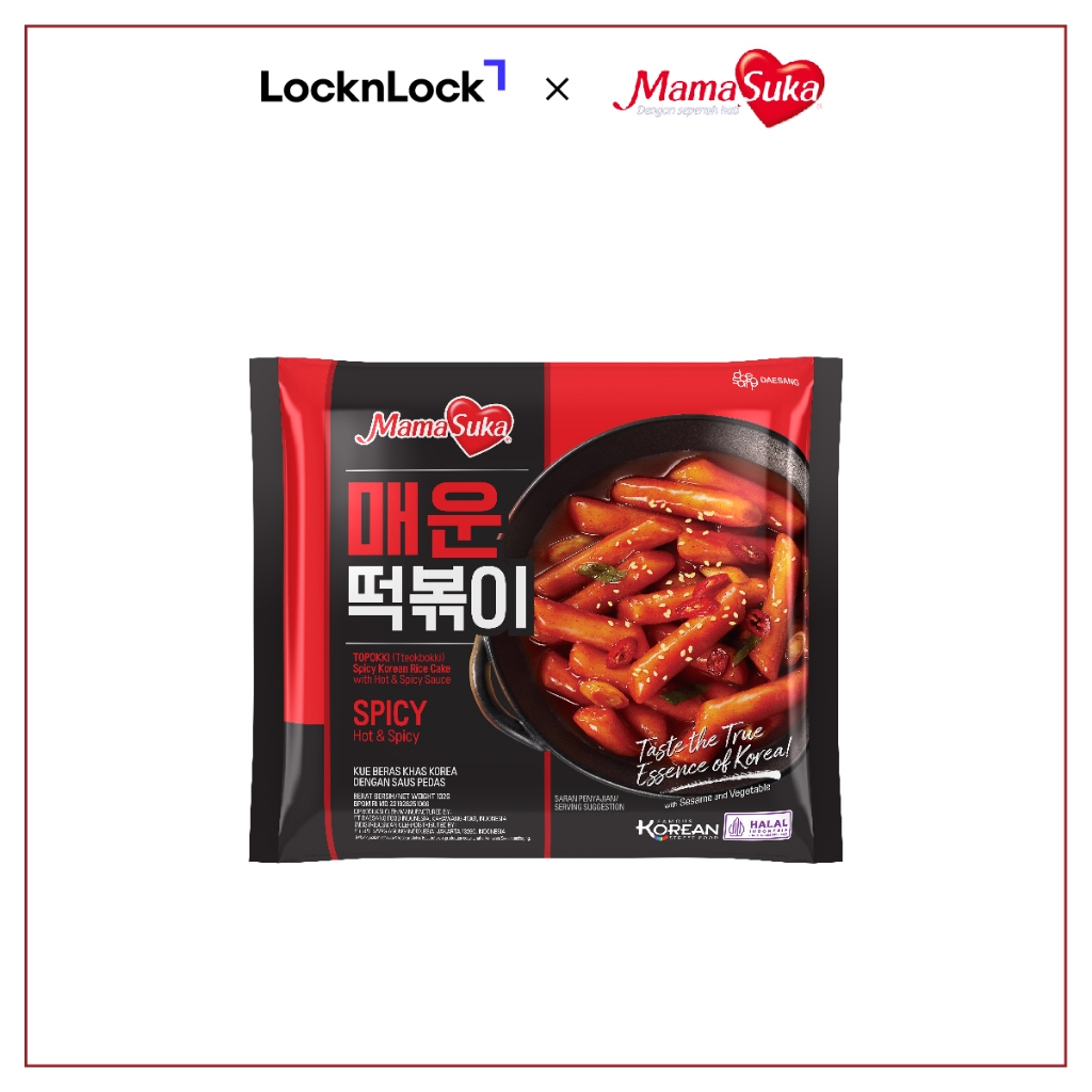 

LocknLock x MamaSuka - Topokki Hot Spicy 134gr
