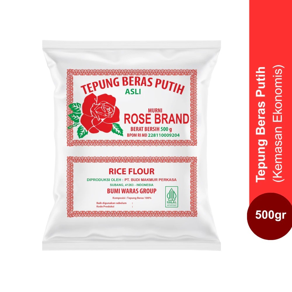 

Tepung Beras Rosebrand 500g / Tepung Beras Putih 500g