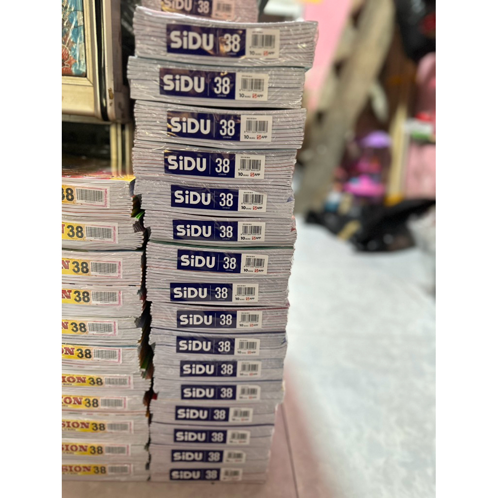 

Buku SIDU 38 ( 1pak isi 10 buku ) lembar 38 produk asli 100% sinar dunia yg kualitas nya tidak di ragukan lagi