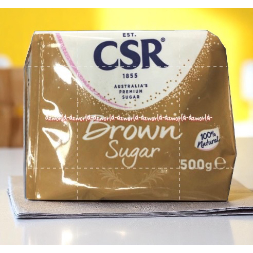 

CSR Brown Sugar 500gr Gula Jawa Coklat Import Australia Premium Sugar C S R Sugars Browns Bahan Food Aren Cokelat