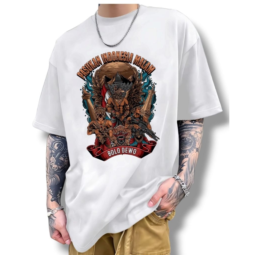 ALPHA - KAOS jumbo Pria distro dewasa terbaru batik bolo dewo java