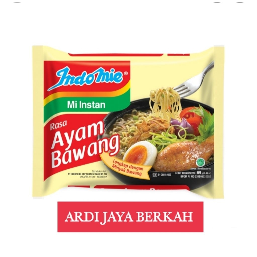 

Indomie Mi Instan Ayam Bawang 69g