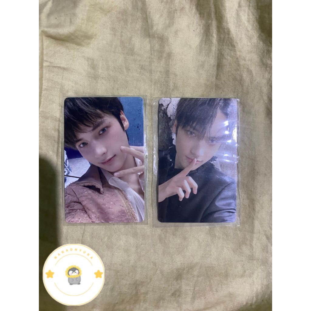 PC/Photocard Hueningkai/Hyuka TXT DVD Act:Lovesick World Tour In Seoul Official