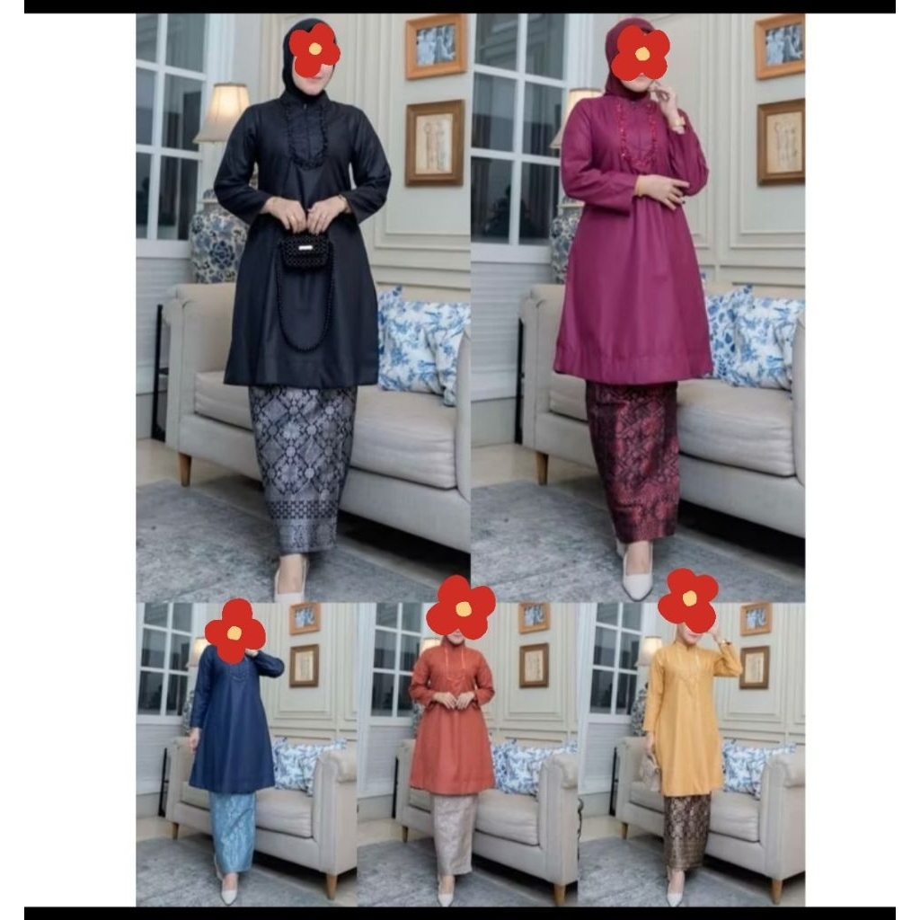 Tunik toyobo payet batu U busui Terbaru bahan toyobo premium