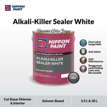 Nippon Alkali Killer Sealer White - 20 liter (Pail )