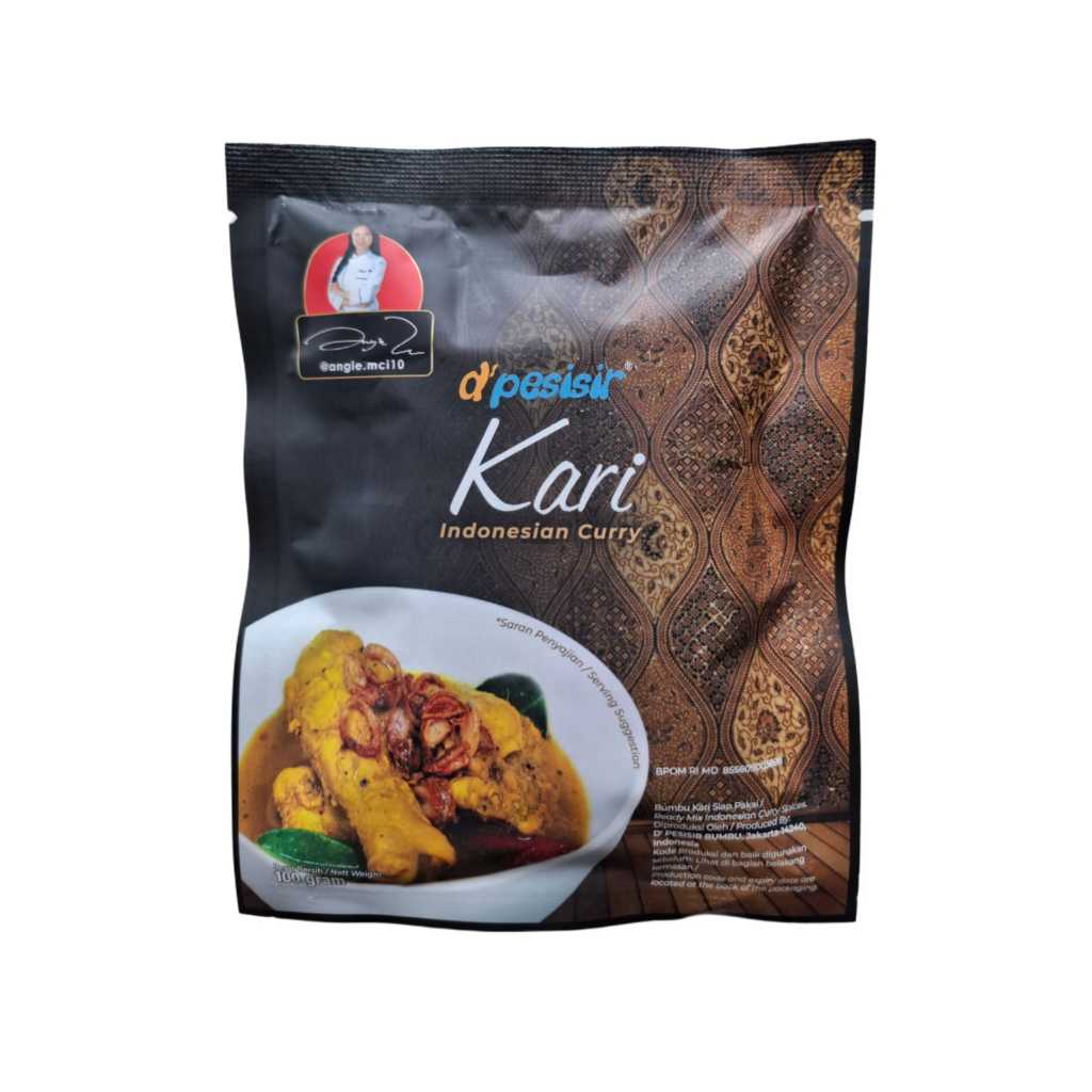 

D'Pesisir Kari Bumbu Jadi Rempah Asli 110 gr