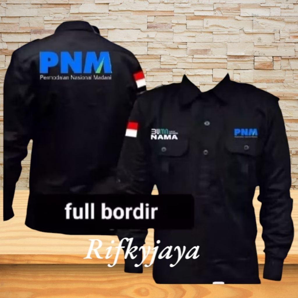 Kemeja PNM/Atasan Seragam PNM/Kemeja Kerja PNM