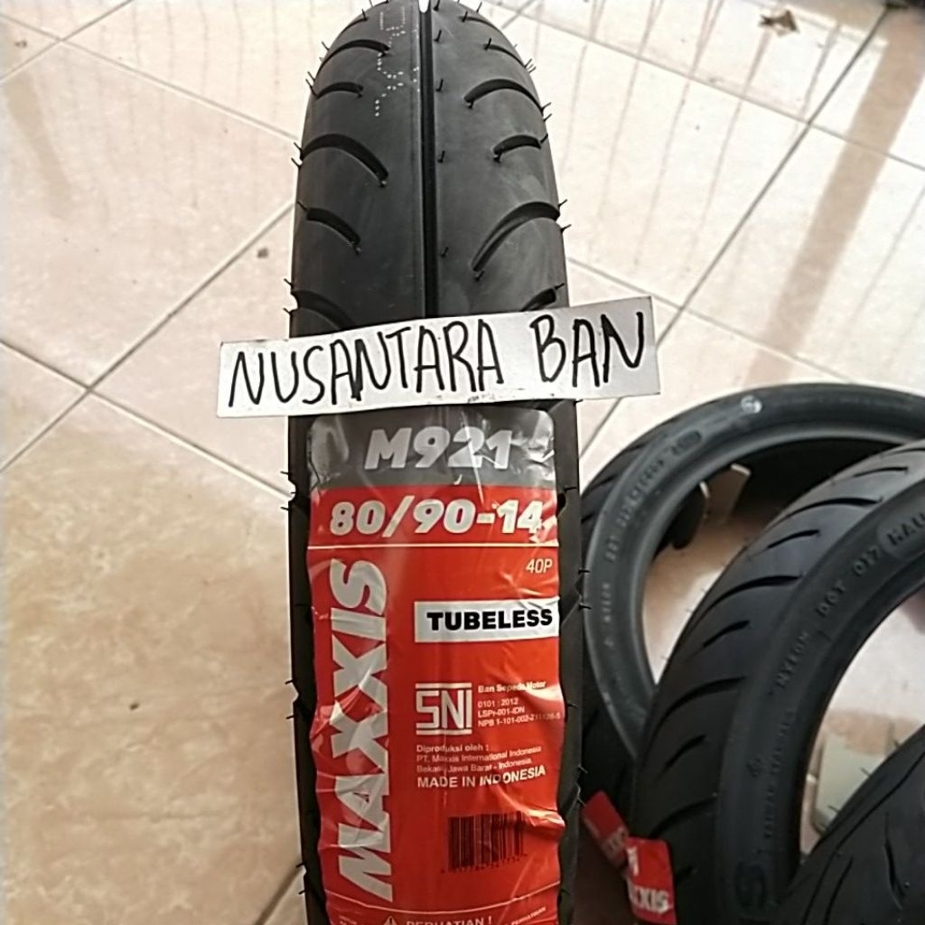 Ban Luar Beat Vario Depan Maxxis Tubles 80/90-14 Maxxis M921 ( READY STOCK )