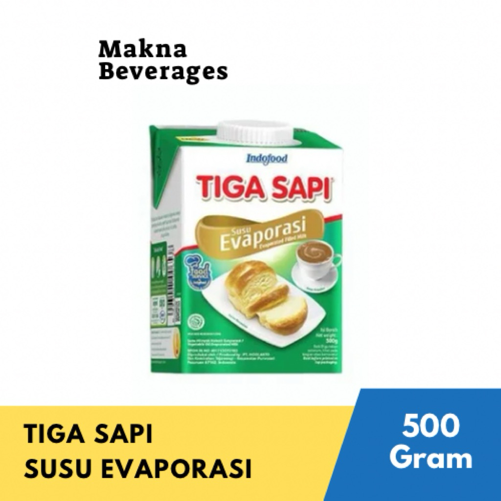 

INDOFOOD TIGA SAPI - SUSU EVAPORASI 500 Gram