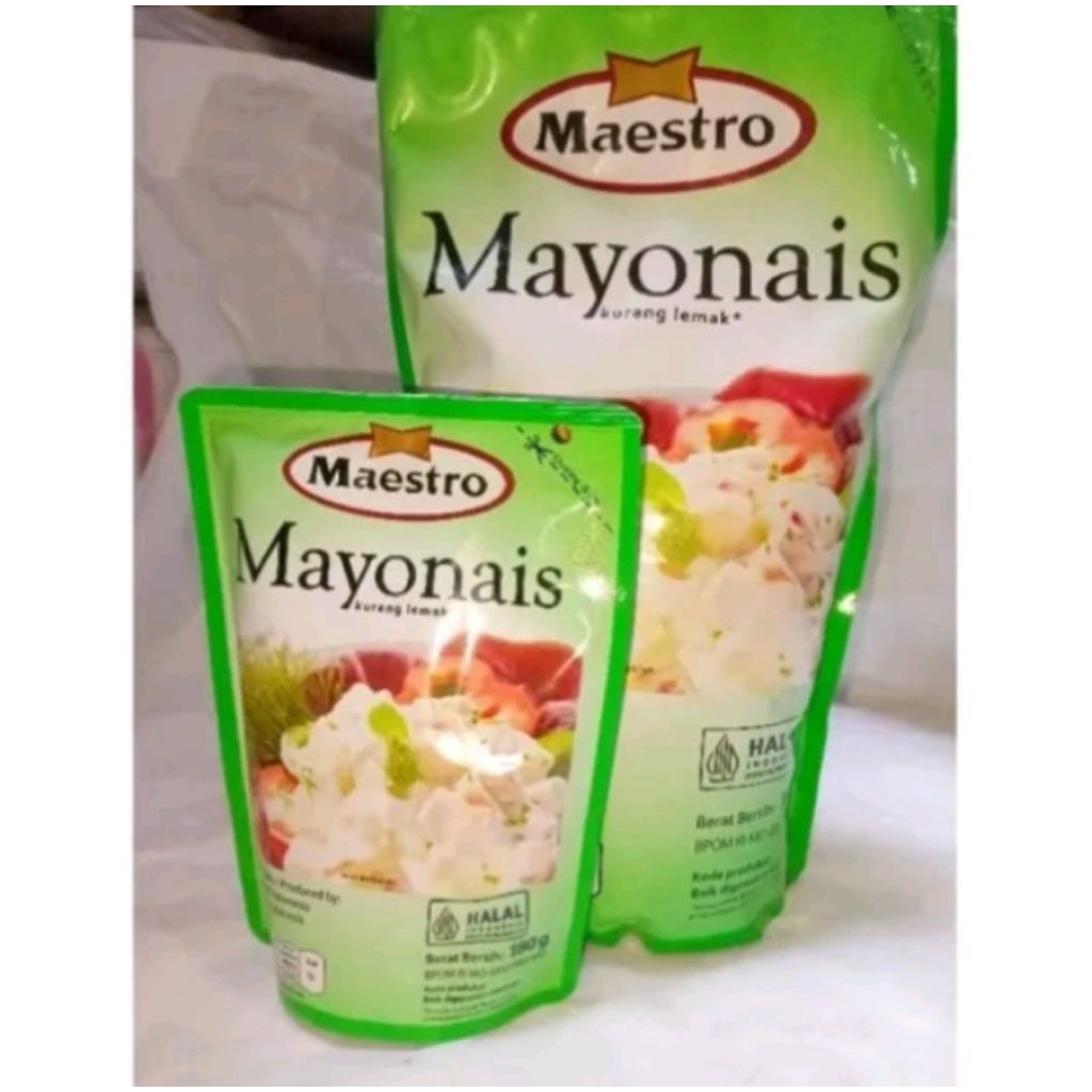 

MAYONAIS MAESTRO UKURAN 180GR & 100GR