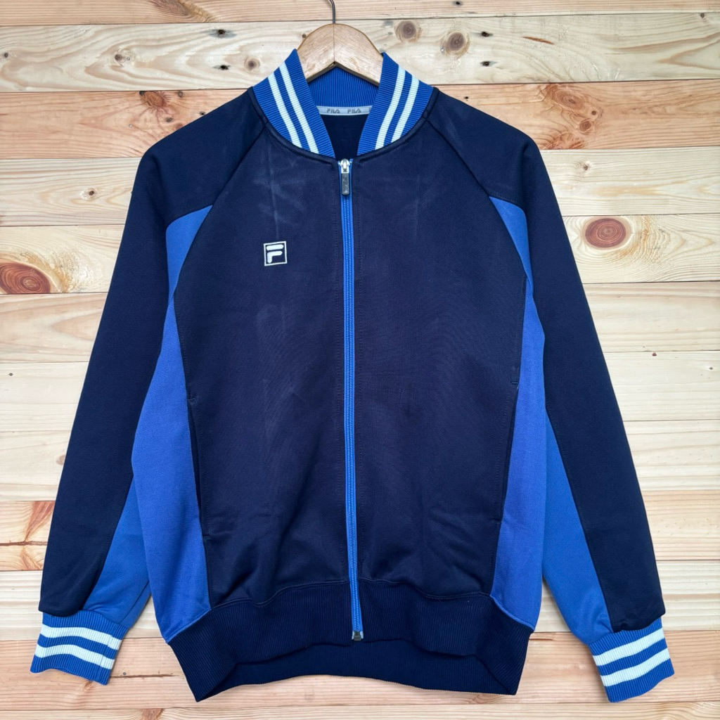 Jaket Tracktop Fila - Second Very Good Condition Untuk Pria & Wanita