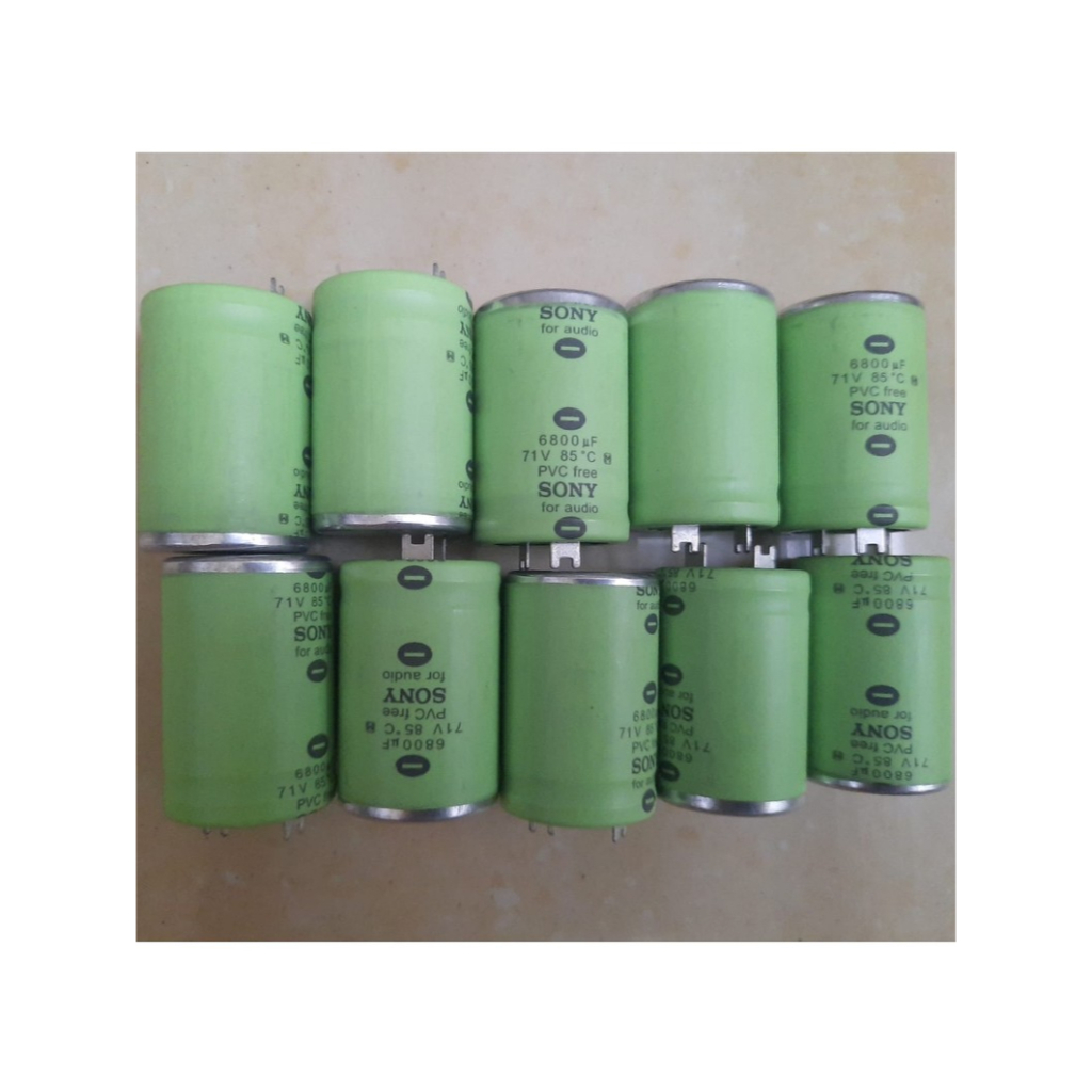 Capasitor Kapasitor Elco SONY 6800 Uf / 71V.  for Audio High End