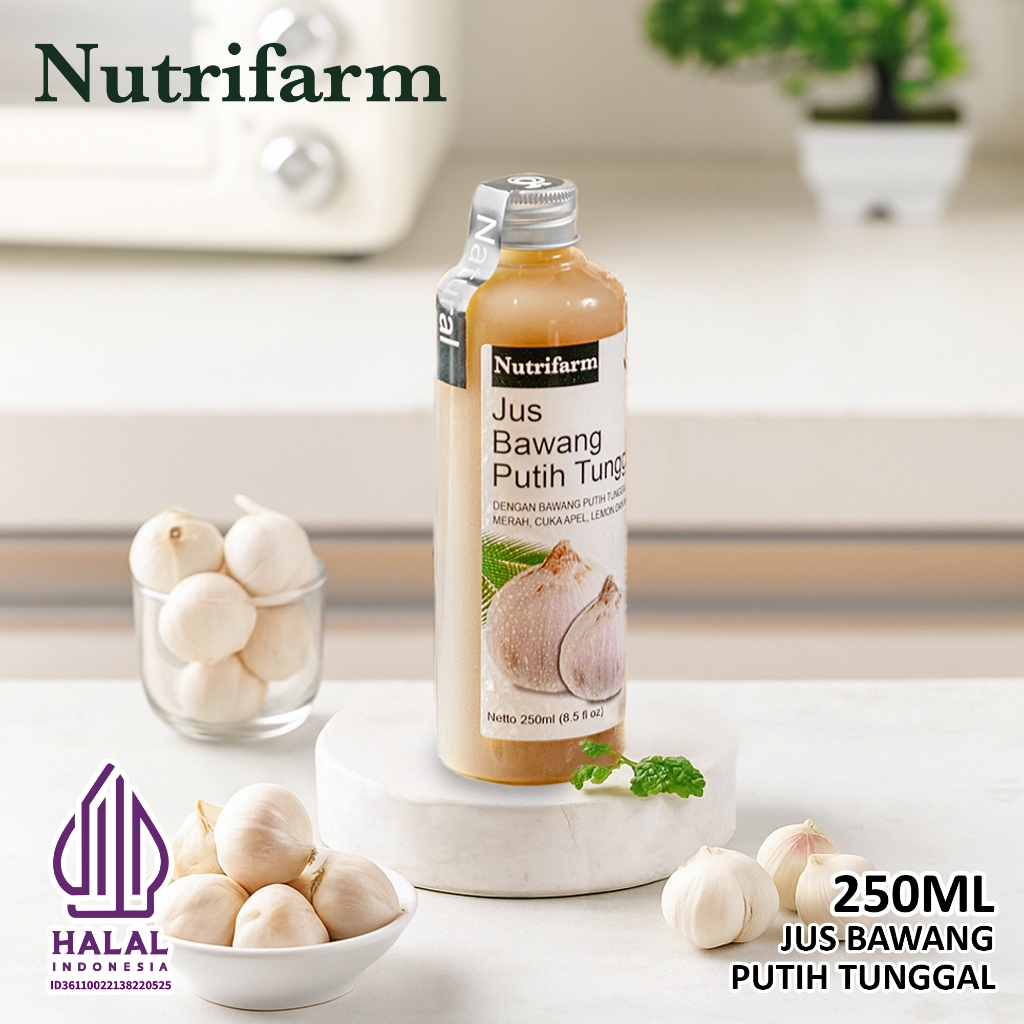 

JUS BAWANG PUTIH TUNGGAL 250 ML BAWANG PUTIH TUNGGAL