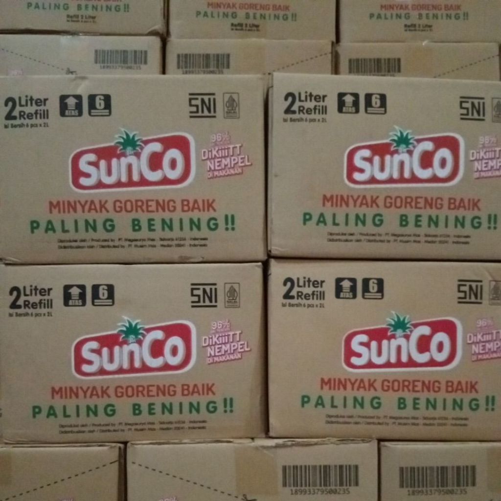 

Minyak SunCo Kemasan 2L X 4DOS